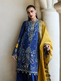Hussain Rehar Lawn'25 Embroidered Unstitched 3-Piece Suit-Riviera