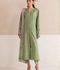 Panache Apparel Mistfall Vol II Cotton Embroidered Stitched Suit-Caelis