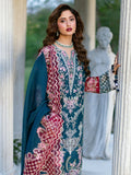 Mahnur Sophie Luxury Lawn Embroidered Stitched 3-Piece Suit-Adelle