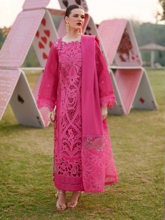 Parishay Summer Queen Lawn Embroidered Unstitched 3-Piece Suit-SQ-06
