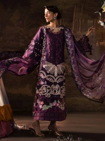 Parishay Enchanted Tales Lawn Embroidered Unstitched 3-Piece Suit-ET- 07