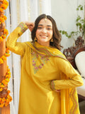 Panache Apparel Noore Eid Edit Sheesha Silk Embroidered Stitched Suit-Zivaa