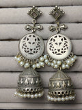 H&A Jewellery Oxidized Brass Handmade Earrings
