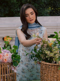 Parishay Ivy Bloom V2 Printakari Lawn Embroidered Unstitched 3-Piece Suit-BLOOM-10