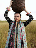 Hussain Rehar Khaddar'25 Embroidered Unstitched 3-Piece Suit-Malika