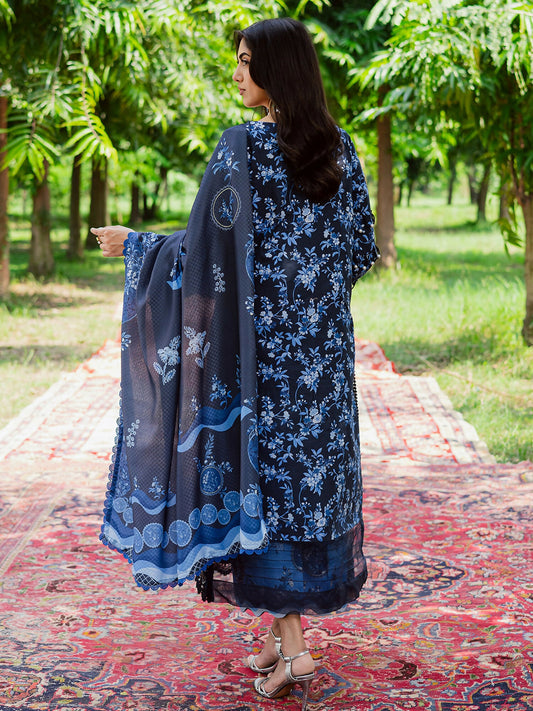 Parishay Rang e Sarma Khaddar Embroidered Unstitched 3-Piece Suit-SAR-11