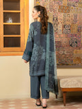 Panache Apparel Mah-e-Noor Khaddar Printed Stitched Suit-Slate