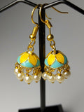 H&A Jewellery Jaipuri Jhumki Earrings