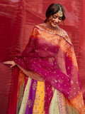 Binilyas Sona Gachi Formals Organza Embroidered Unstitched 2-Piece Suit-D-607