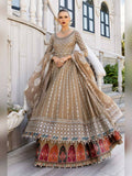 Maria B Sateen Cotton Satin Embroidered Unstitched 3-Piece Suit-CST-810
