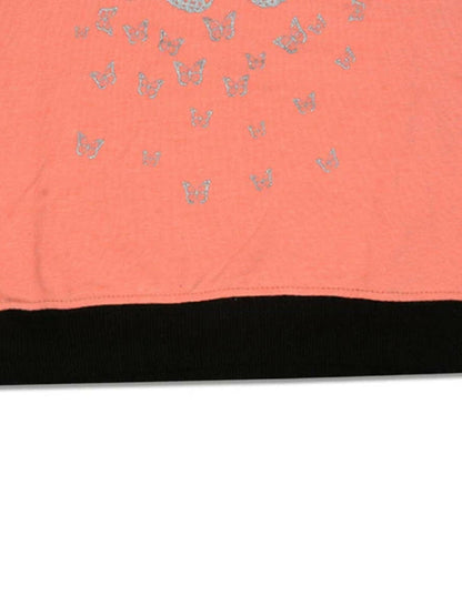 Funky's Kid's Butterfly Printed Sweat Shirt-10205