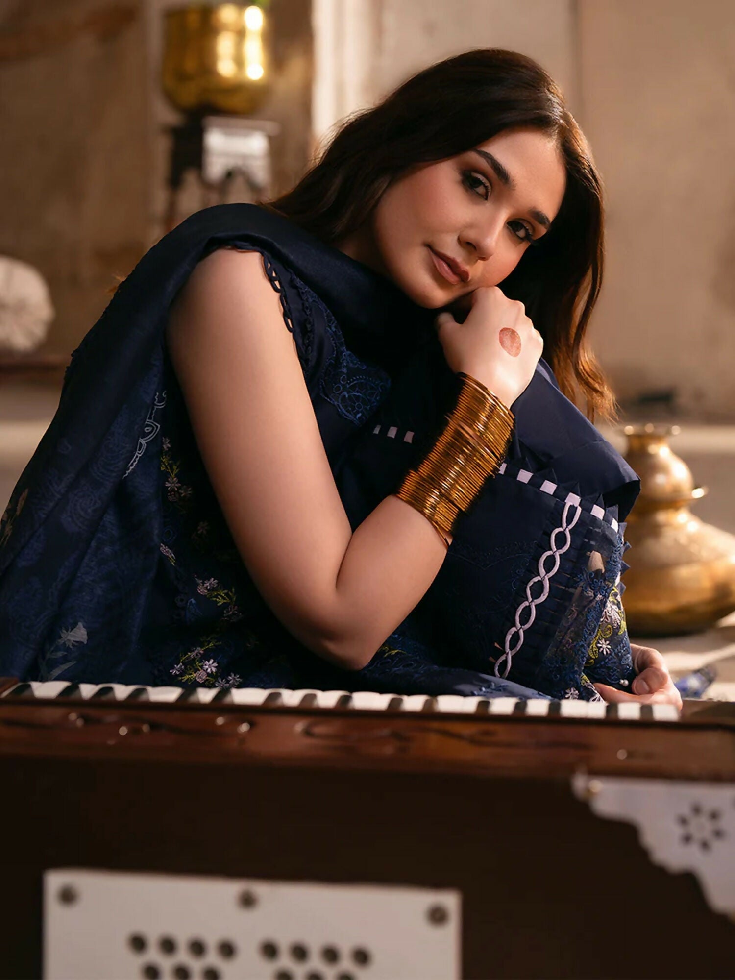 Parishay Mastani V2 Lawn Embroidered Unstitched 3-Piece Suit-MI - 05