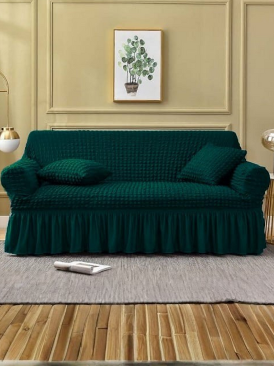 Elegant Bedding Jersey Bubble Sofa Cover