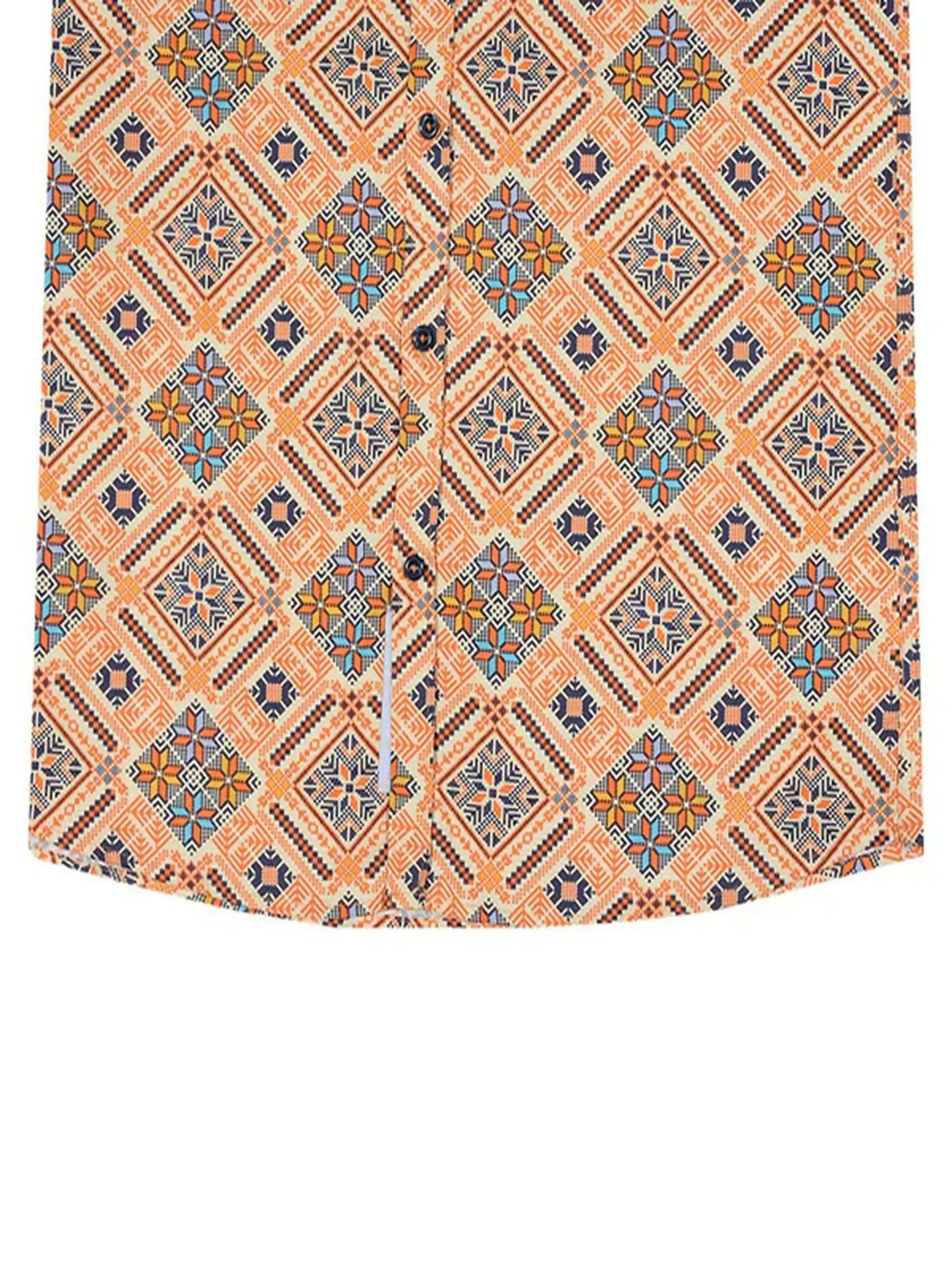 Jupiter Protected Square Printed Shirt-11534