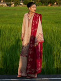 Hussain Rehar Lawn Embroidered Stitched 3-Piece Suit-Shiren