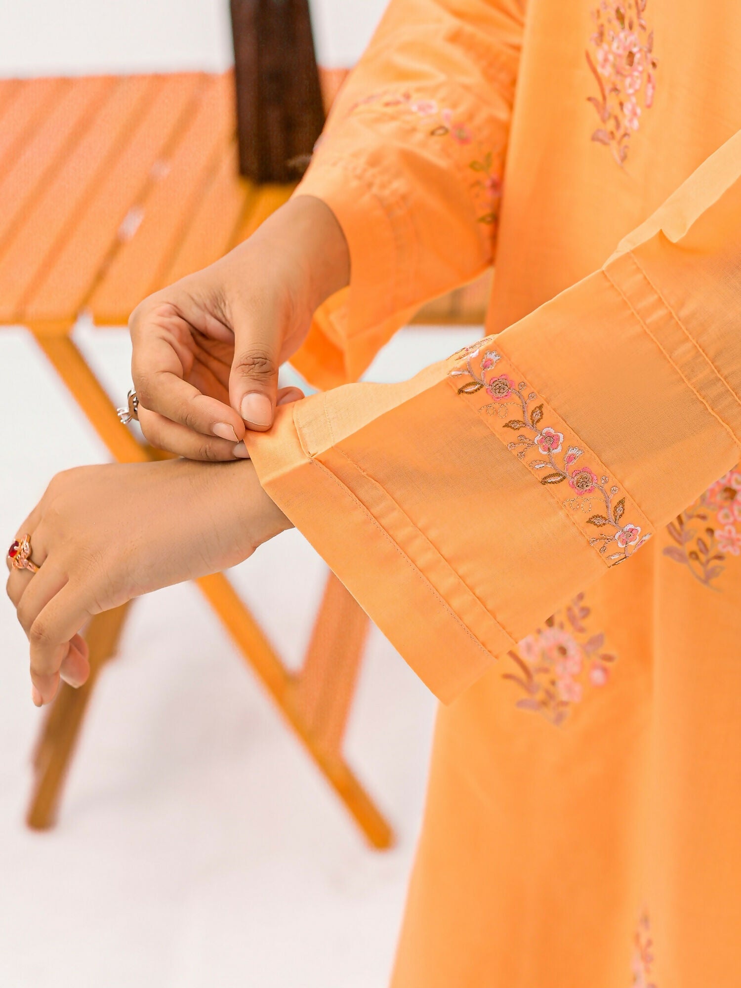 MAK Fashion Lawn Embroidered Stitched 2-Piece Suit-Zohra