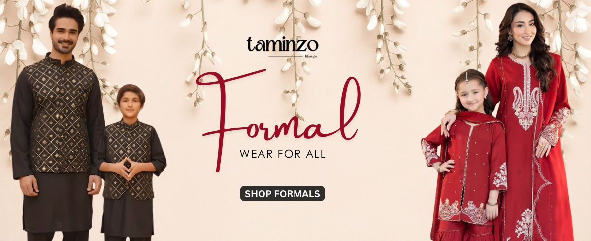 Slideshow banner for formals collection