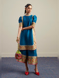 Hussain Rehar Pay Day Vol III Raw Silk Printed Stitched 2-Piece Suit-Serie
