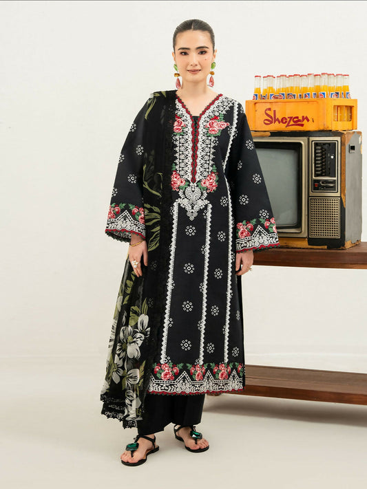 Mahnur Anaya Lawn Vol-1 Embroidered Stitched 3-Piece Suit-ANA-001