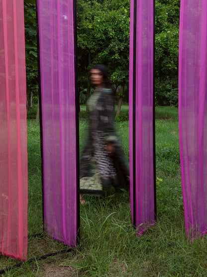 Parishay Rang e Sarma Khaddar Embroidered Stitched 3-Piece Suit-SAR-10