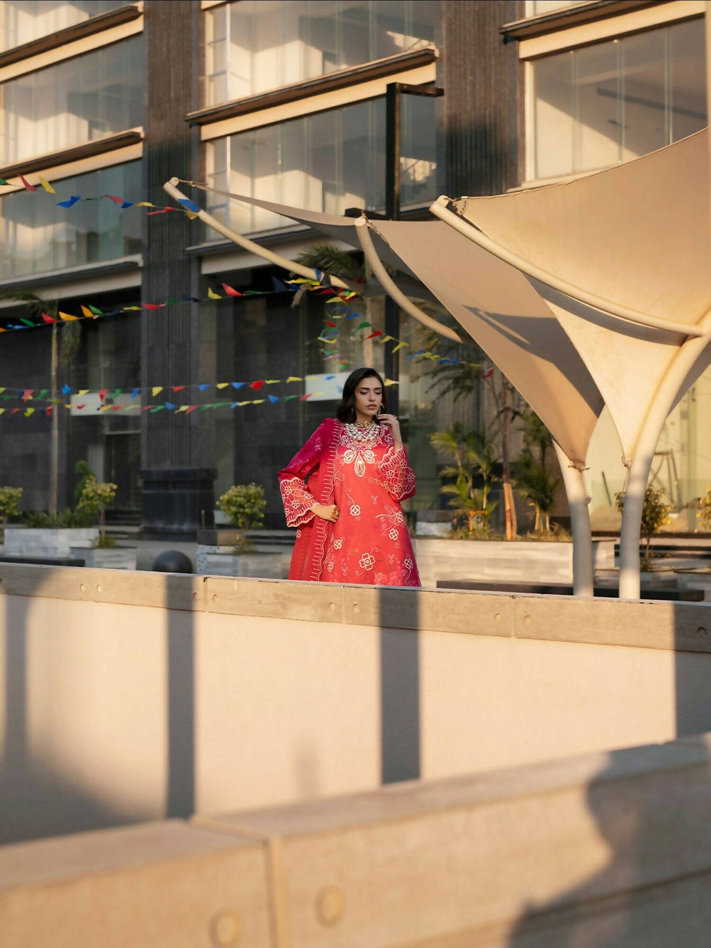 Mahnur Broadway Luxury Lawn'26 Embroidered Unstitched 3-Piece Suit-BW-013