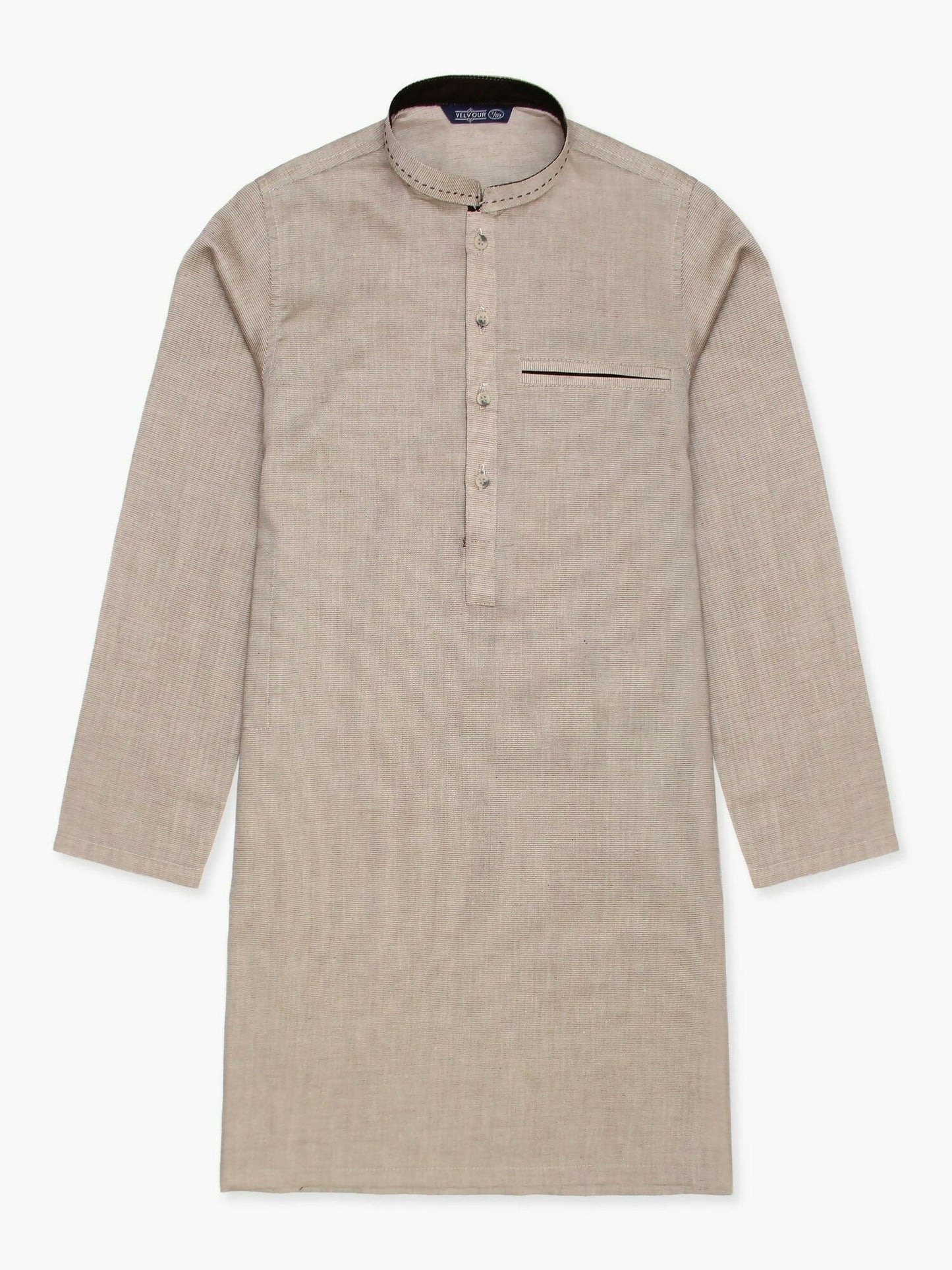 Velvour Boys Embroidered Stitched Kurta-VB194-A