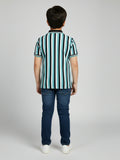 Velvour Boys Pique Tipping Collar Polo Shirt-VP16-B