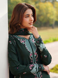 Panache Apparel Khaddar Embroidered Stitched Suit-Aylin-Green