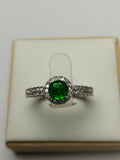 H&A Jewellery Silver Rhodium Plated Ring