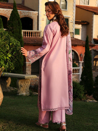 Rang Rasiya Florence Summer Edit'26 Lawn Embroidered Unstitched 3-Piece Suit-Manha