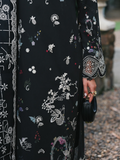 Qalamkar Qline Lawn Drop-1 Embroidered Unstitched 3-Piece Suit-RP-07-Obsidian