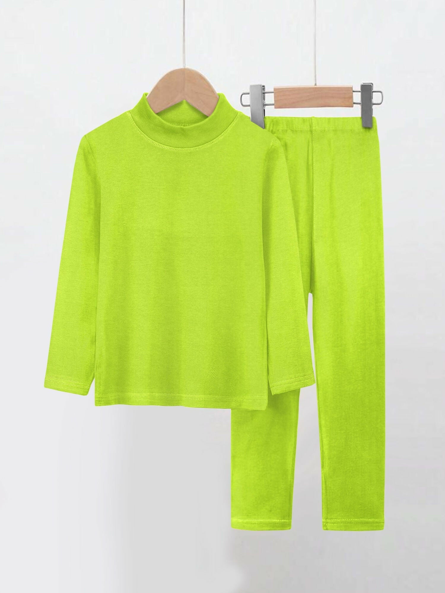 Light Green Velvour Inner Tracksuits-VIS08