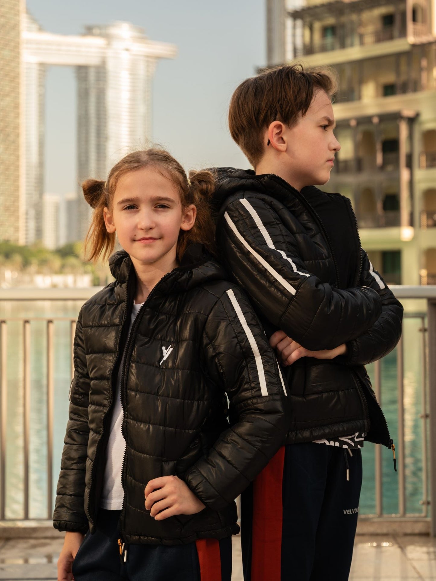 Velvour Full Sleeves Hooded Puffer Jacket-VJ27-A