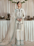 Hussain Rehar Moon In The Golden Cup Raw Silk Embellished Stitched 3-Piece Suit-Narce