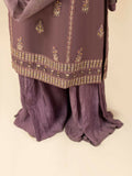 Shurooq Garden Of Dreams Organza Embroidered Stitched 3-Piece Suit-Lily