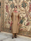 Jugnu by Hussain Rehar Karandi AW'25 Edit III Embroidered Unstitched 3-Piece Suit-Dahr