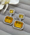 H&A Jewellery One Carat Semi-Precious Stone Earrings