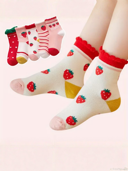 Mum n Bub Printed Crew Socks