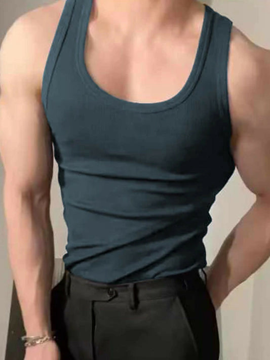 Jupiter Plain Fitness Tank Tops-14894