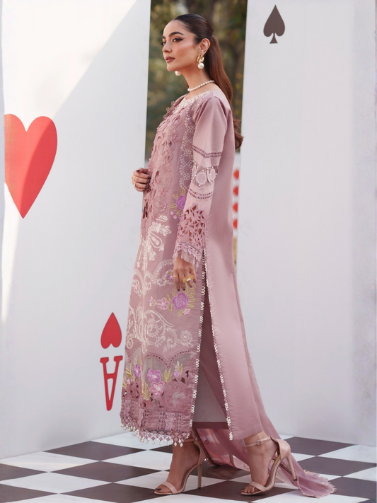 Parishay Summer Queen Lawn Embroidered Unstitched 3-Piece Suit-SQ-02