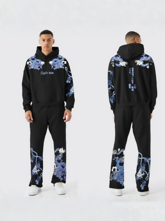 Jupiter Printed Ember Dragon X Ryujin Tracksuit-14713