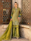 Maria B Sateen Cotton Satin Embroidered Unstitched 3-Piece Suit-CST-803