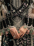 Binilyas Freesia Luxury Lawn Embroidered Unstitched 3-Piece Suit-103 - B