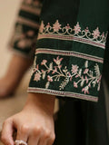 Tehzeeb Libas Linen Embroidered Stitched 2-Piece Suit-Adaab