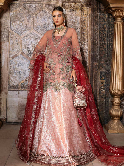 Shiza Hassan Shehnai Net Embellished Stitched 3-Piece Suit-Miral