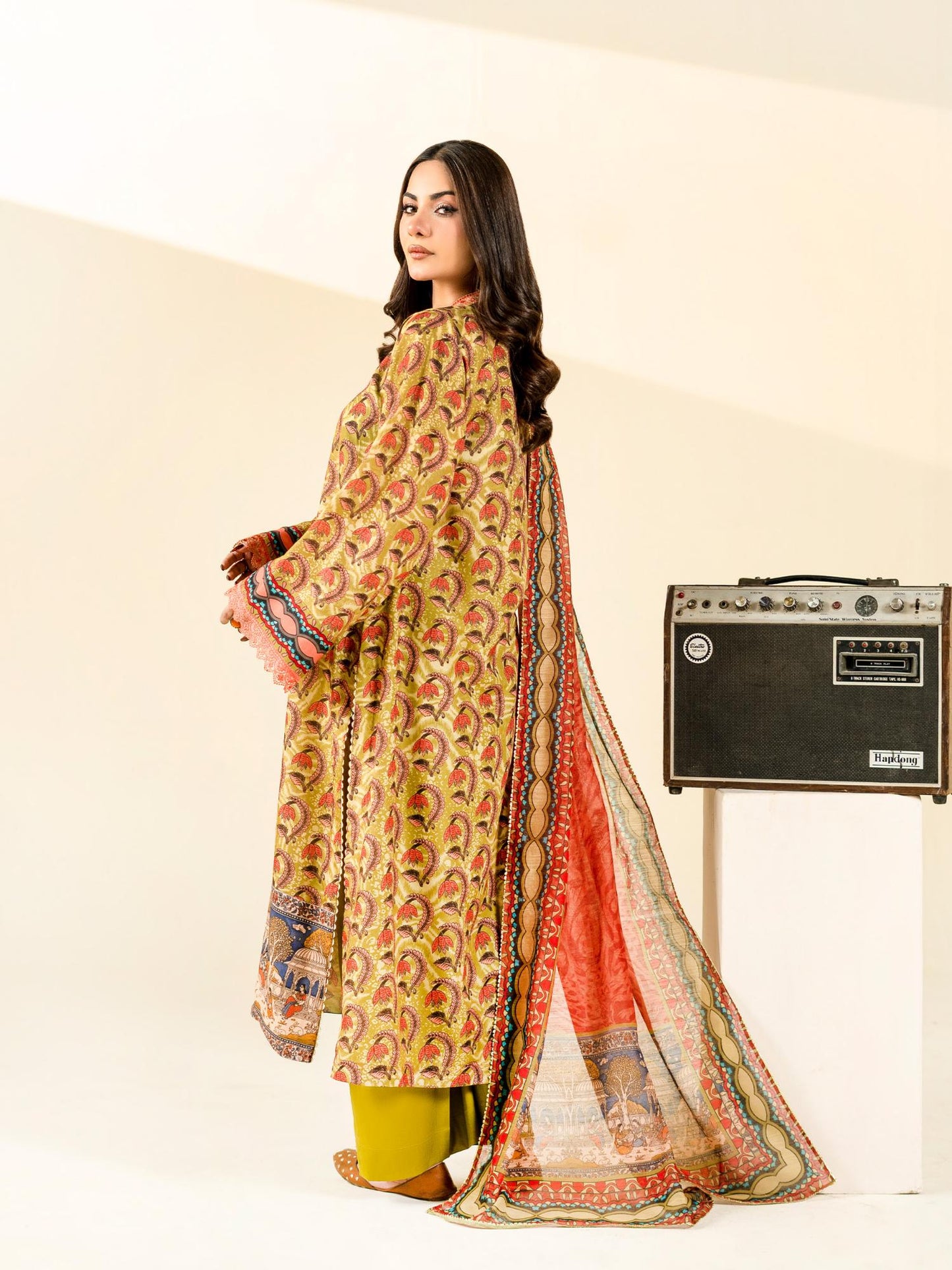 Rabazka Blended Lawn Printed Unstitched 2-Piece Suit-WUS-PELW-S26-2P-03