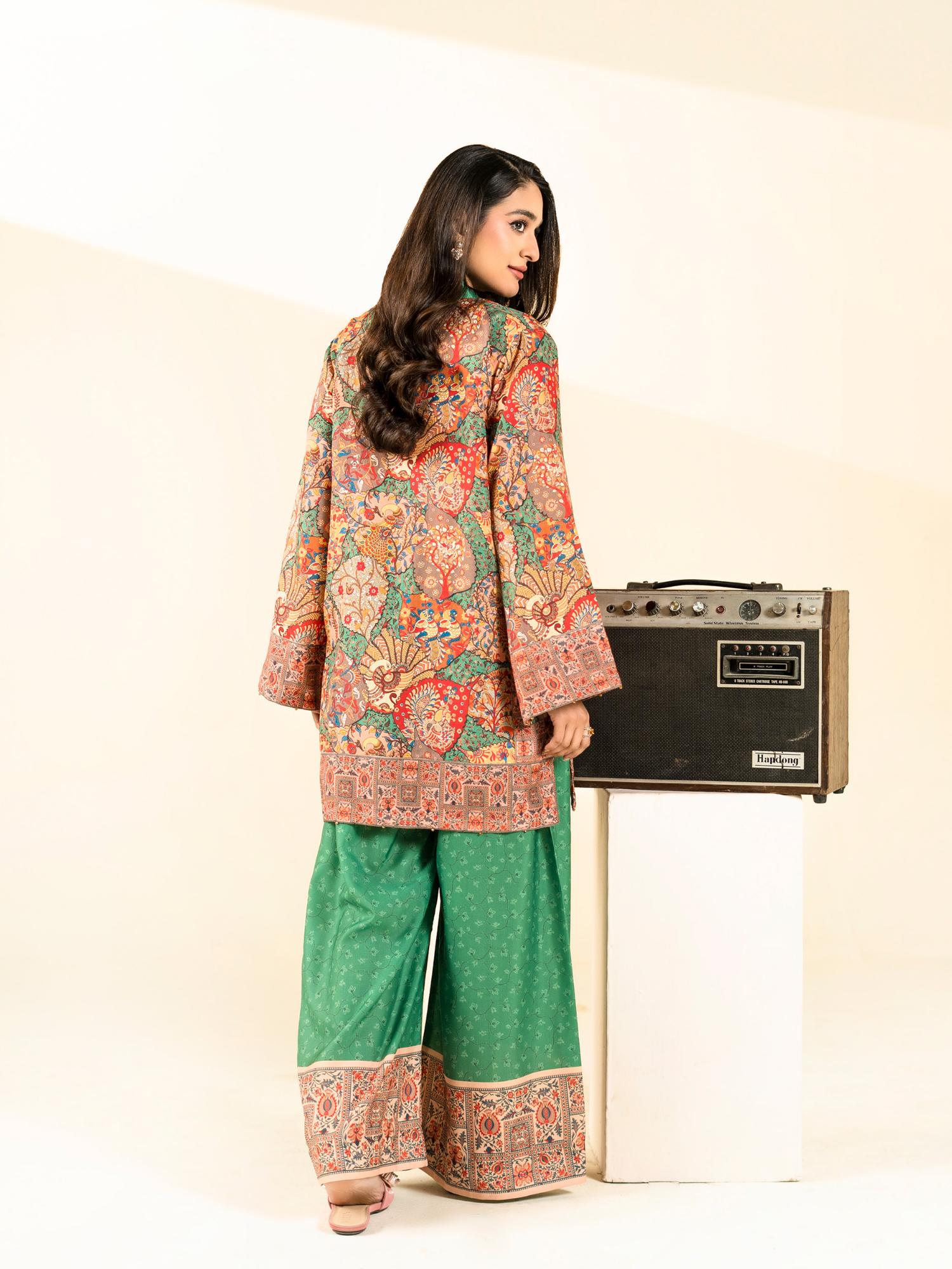 Multi Rabazka Blended Lawn Printed Unstitched 2-Piece Suit-WUS-PLW-S26-2P-03