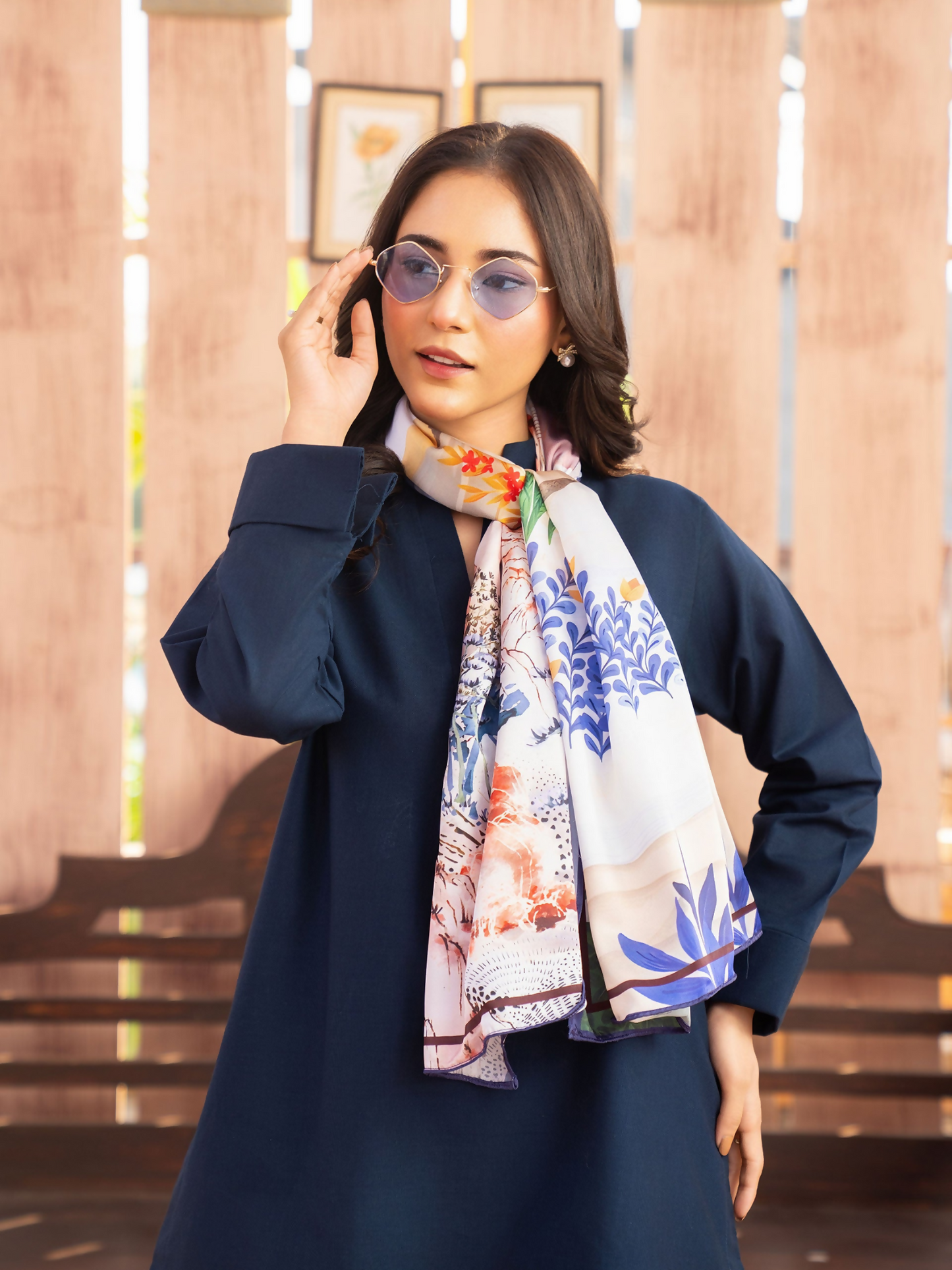 Panache Apparel Winter Core Khaddar Stitched Suit-Fog