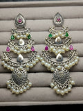 H&A Jewellery Oxidized Brass Handmade Earrings