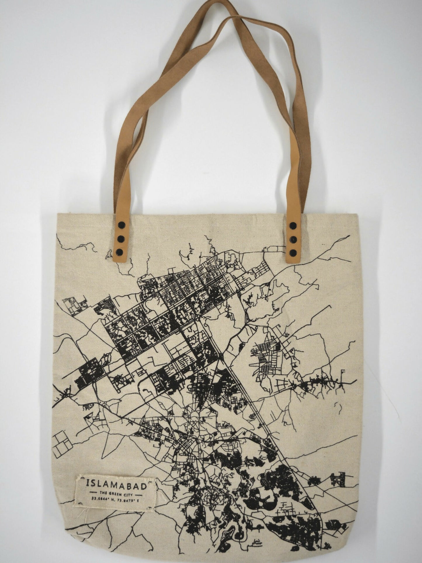 MappedPK Islamabad Mapped Tote Bag